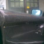 Tapicerka drzwi carbon BMW E36