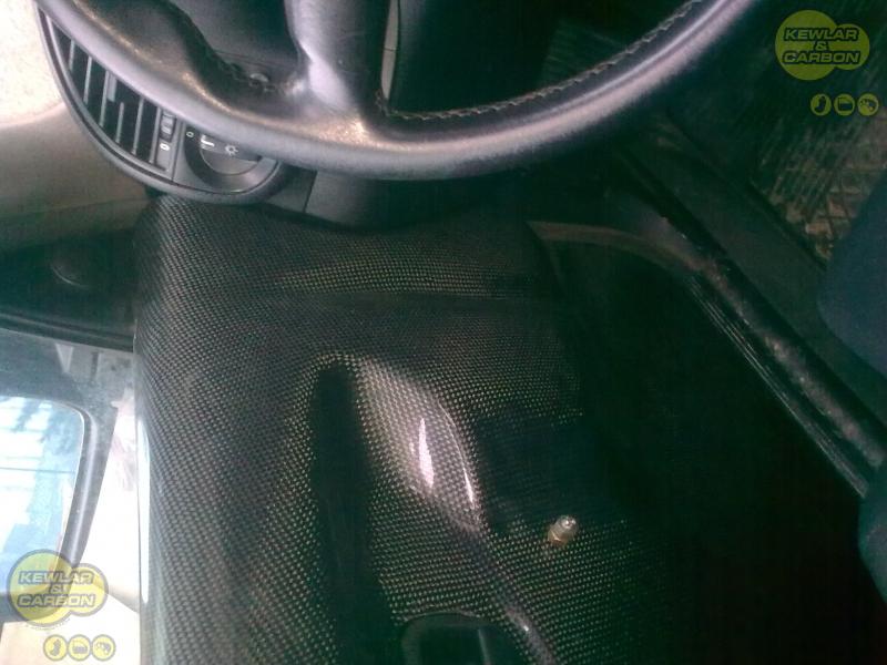 Tapicerka drzwi carbon BMW E36